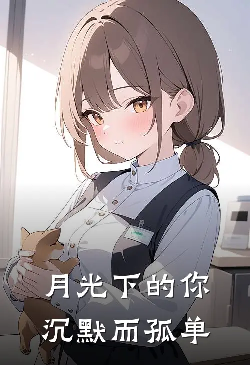 月光下的你沉默而孤单